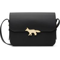 Maison Kitsune Black Edie Bag 261389F048001