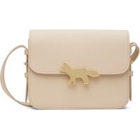 Maison Kitsune Beige Edie Bag 261389F048002