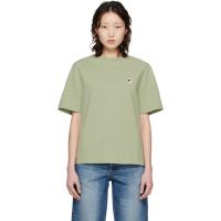Maison Kitsune Green Dressed Fox Comfort T-shirt 261389F110009