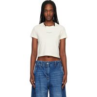 Beige Maison Kitsune Paris Baby T-shirt 261389F110021