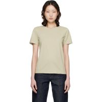 Maison Kitsune Beige Baby Fox Regular T-shirt 261389F110023