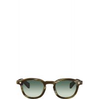 Maison Kitsune Khaki A. Society Edition Camille Sunglasses 261389M134001