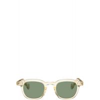 Maison Kitsune Yellow A. Society Edition Camille Sunglasses 261389M134002