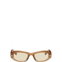 Maison Kitsune Tan A. Society Edition Ming Sunglasses 261389M134008
