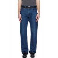 Maison Kitsune Blue KURO Edition Selvedge Voyage Jeans 261389M186003