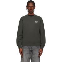 Brown Maison Kitsune Handwriting Comfort Sweatshirt 261389M204019