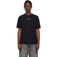 Black Maison Kitsune Paris Comfort T-shirt 261389M213034
