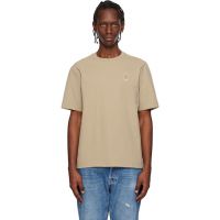 Maison Kitsune Beige Dressed Fox Comfort T-shirt 261389M213040