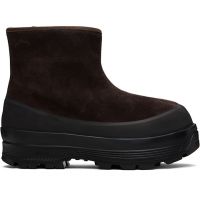 Diemme Brown Badia Shearling Boots 261396M223000