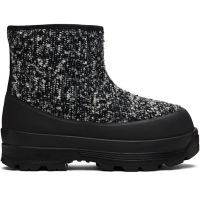 Diemme Black & White Badia Shearling Boots 261396M223001