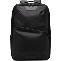 Master-piece Black Progress Coating Daypack Backpack 261401M166001