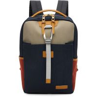 Master-piece Navy & Orange No.02340 v2 Link Backpack 261401M166005
