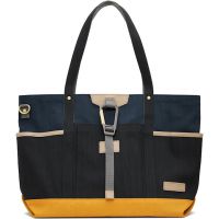 Master-piece Navy & Black Link 2WAY Tote 261401M172001