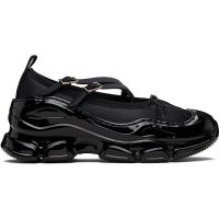 Simone Rocha Black Tracker Ballerina Sneakers 261405F118000