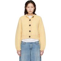 B.B. Wallace Yellow Sherman Cardigan 261408F095003
