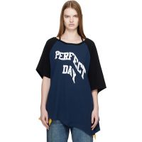 UNDERCOVER Navy UC1E8805-2 Perfect Day T-shirt 261414F110004