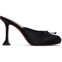 Amina Muaddi Black Lila Slipper 95 Heels 261415F122007