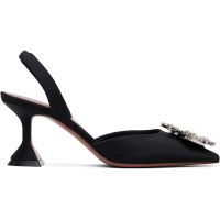 Amina Muaddi Black Begum Sling 70 Heels 261415F122040