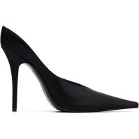 Amina Muaddi Black Anok Mule 105 Heels 261415F122051