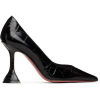 Amina Muaddi Black Ami Pump 95 Heels 261415F122054