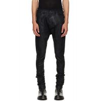 Julius Black Coated Gazelle Skinny Jeans 261420M186001