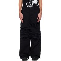 Julius Black Destroy Baggy Jeans 261420M186002