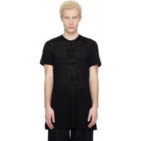 Julius Black Flare T-Shirt 261420M213019