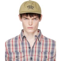 RRL Beige Ranch Logo Twill Ball Cap 261435M139004