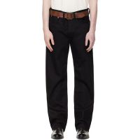RRL Black Vintage 5-Pocket Selvedge Jeans 261435M186005