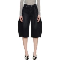 Sacai Black Denim Jeans 261445F069001