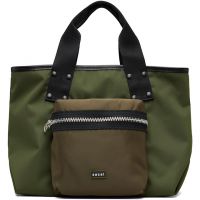 Sacai Khaki Medium Pocket Tote 261445M172001