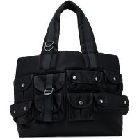 Sacai Black Nylon Tote 261445M172008