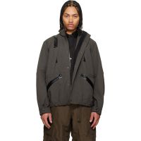 Sacai Khaki Weathercloth Blouson Jacket 261445M180019