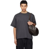 Sacai Gray Cotton Jersey T-shirt 261445M213022