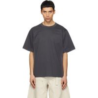 Sacai Gray Cotton Jersey T-shirt 261445M213025