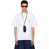 Sacai White Carhartt WIP Edition Cotton Jersey T-shirt 261445M213034