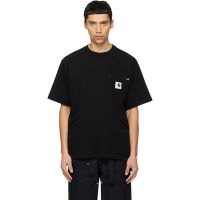 Sacai Black Carhartt WIP Edition Cotton Jersey T-shirt 261445M213035