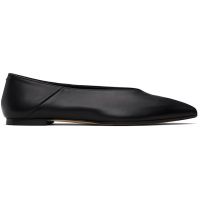 Aeyde Black Moa Pointed-Toe Flats 261454F118026