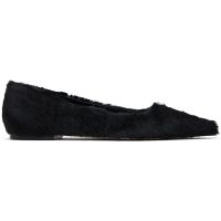 Aeyde Black Cassy Pointed-Toe Ballerina Flats 261454F118049