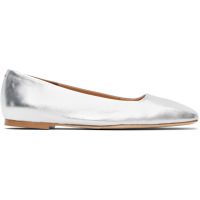 Aeyde Silver Matti Ballerina Flats 261454F118054