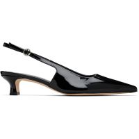 Aeyde Black Catrina Patent Leather Heels 261454F122004