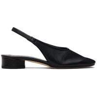 Aeyde Black Dua Slingback Heels 261454F122025