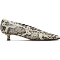 Aeyde Beige Clara Pointed-Toe Heels 261454F122026