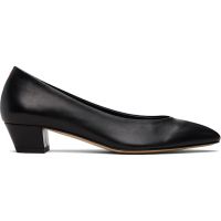 Aeyde Black Helia Low-Cut Heels 261454F122049