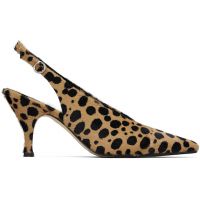 Aeyde Brown & Black Carla Heels 261454F122063