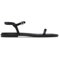 Aeyde Black Nettie Leather Sandals 261454F124009