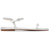 Aeyde Silver Nettie Leather Sandals 261454F124010
