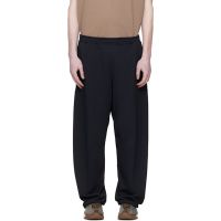 Nanamica Black Polyester Pile Sweatpants 261467M190000