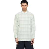 Nanamica Green Regular Collar Wind Shirt 261467M192012