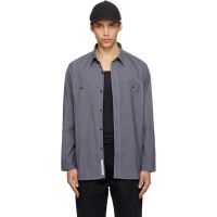 Nanamica Gray Polyester Wool Field Shirt 261467M192013